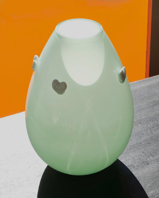 BAROVIER & TOSO LARGE GREEN VASE