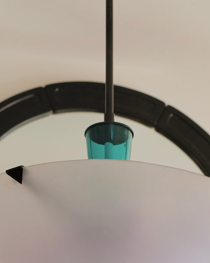 MODERNIST FONATANA ARTE SAUCER PENDANT