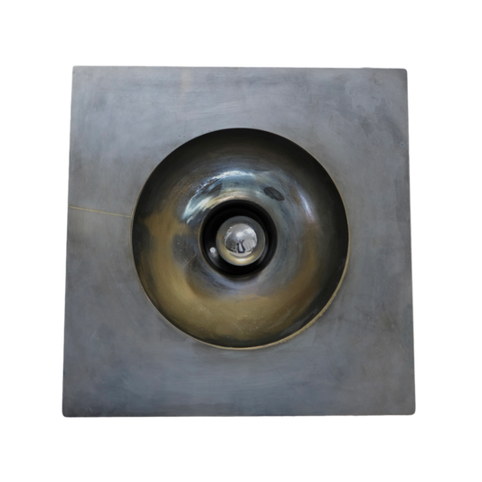 BRUSHED ALUMINIUM RECESSED FLUSH MOUNTS