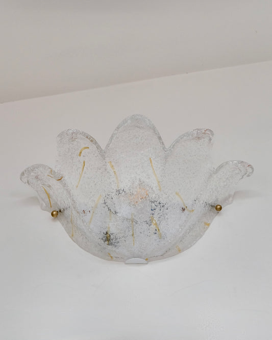 TEXTURED MURANO GLASS RUGIADOSO SCONCES