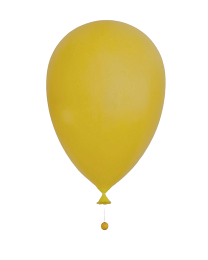 SET OF FIVE COLOURED BALLOON LIGHTS