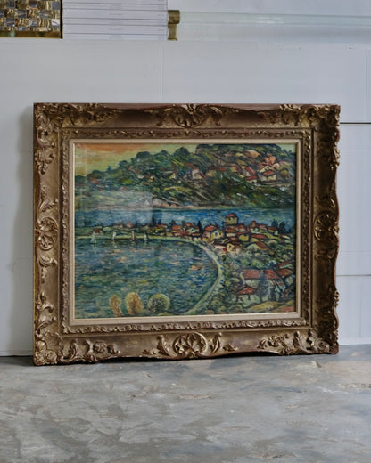 FRAMED LANDSCAPE PAINTING