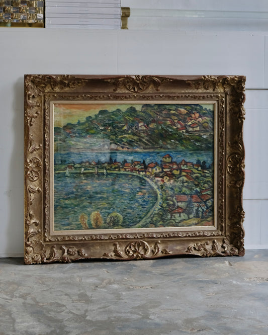 FRAMED LANDSCAPE PAINTING