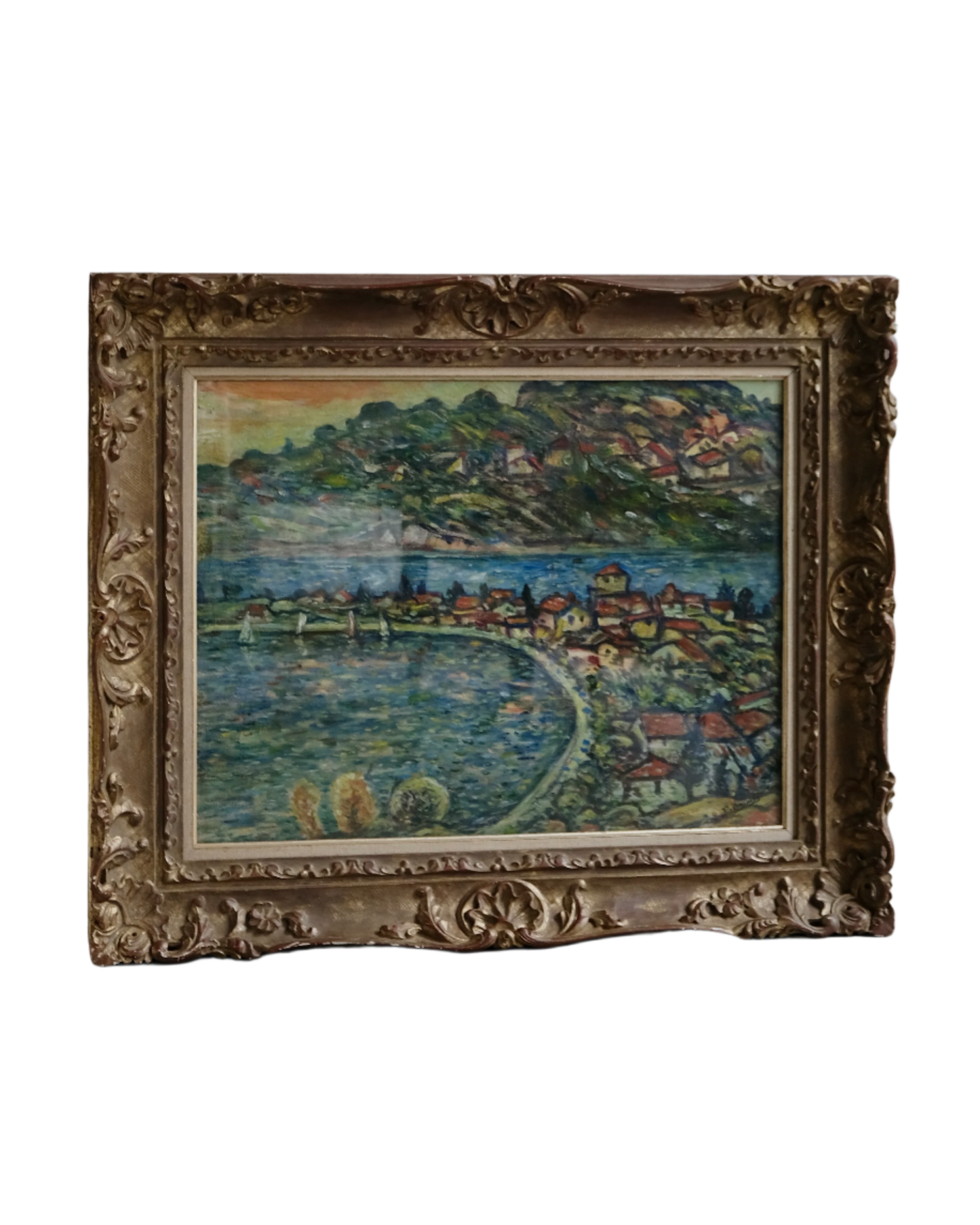 FRAMED LANDSCAPE PAINTING