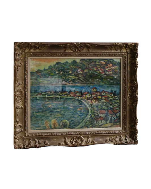 FRAMED LANDSCAPE PAINTING