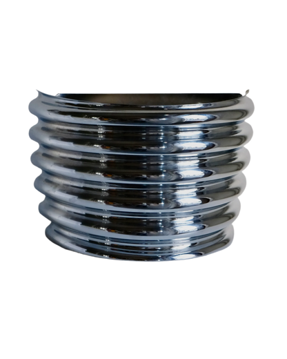 CURVED CHORME TIERED SCONCES