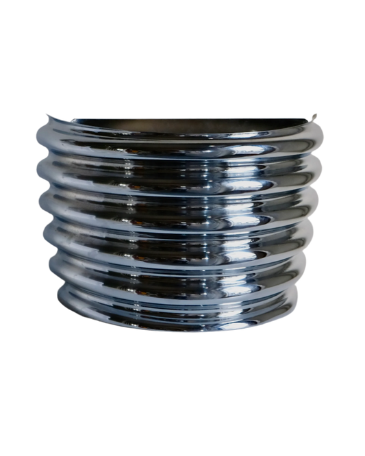 CURVED CHORME TIERED SCONCES
