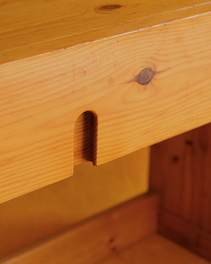 SLATED FRENCH PINE DESK
