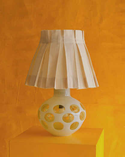 SPOTTED MAZZEGA TWIN LIGHT TABLE LAMP