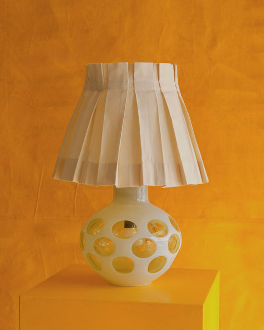 SPOTTED MAZZEGA TWIN LIGHT TABLE LAMP