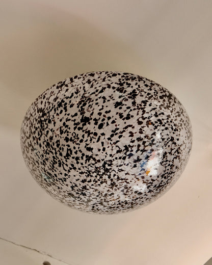SPECKLED MURANO GLASS FLUSH MOUNT
