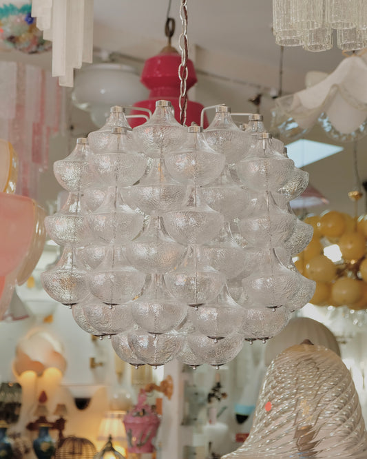 POLIEDRI FROSTED BUBBLE PENDANT