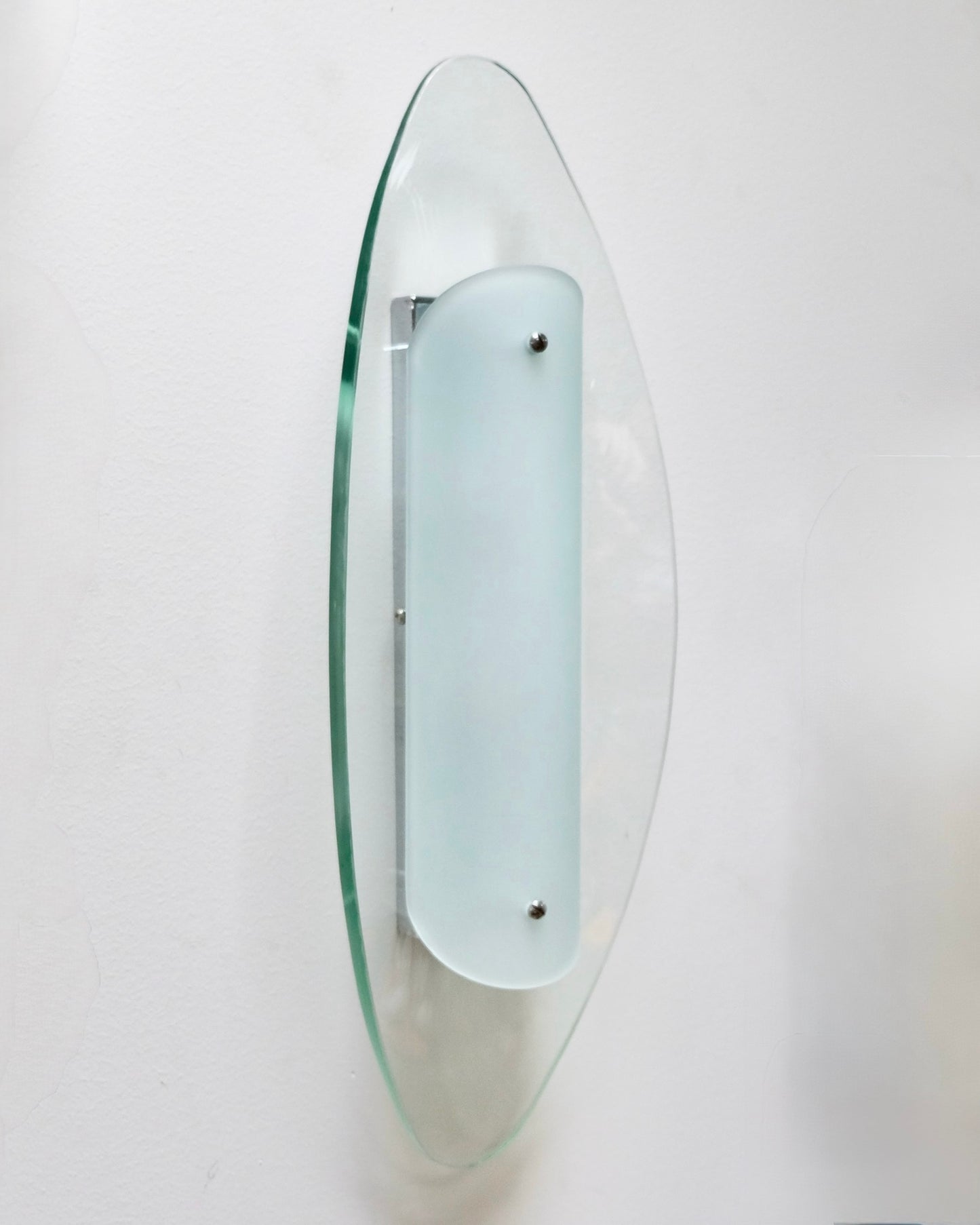 FONATA ARTE TEAR DROP SCONCES w. FORSTED SHADE