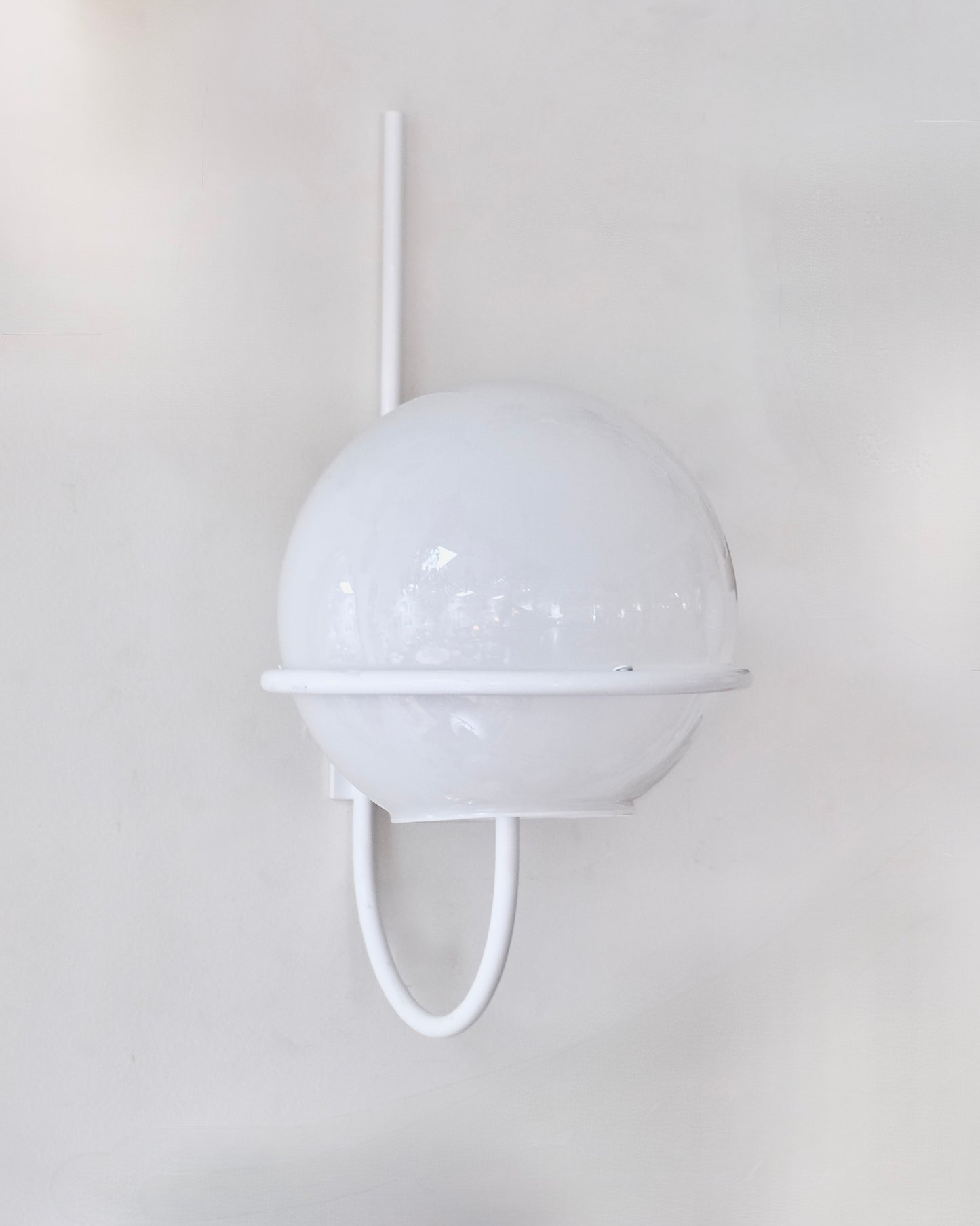 CURVED GLOBE WALL SCONCES
