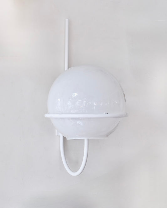 CURVED GLOBE WALL SCONCES