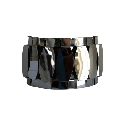 CHROME TILE WALL LIGHTS