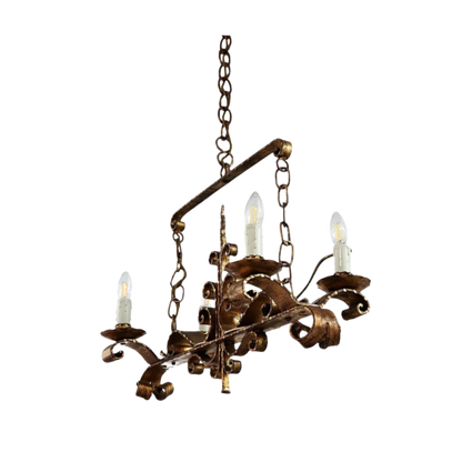 REGENCY STYLE GILT PENDANT