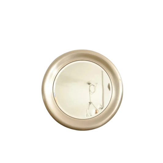 Nickeled Metal Mirror designed by Sergio Mazza for Artemide, Italy, 1970's