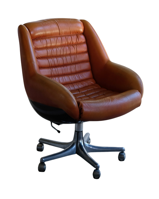 LEATHER TUB CHAIRS