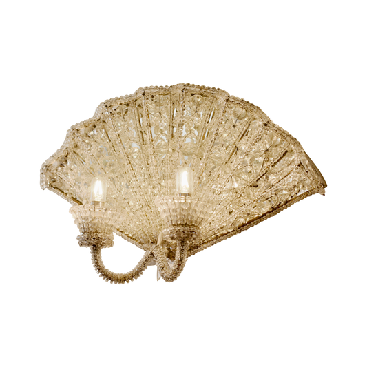 FANNED & ARMED BAROQUE SCONCES