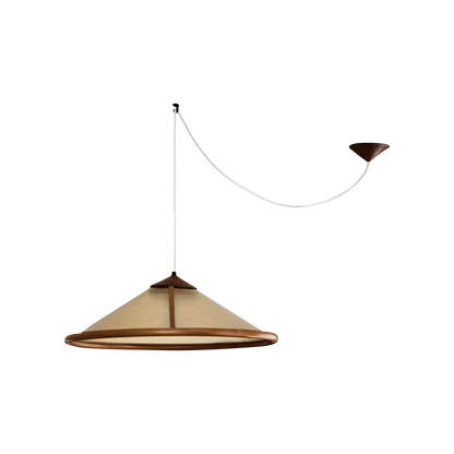 FIBERGLASS & TIMBER PENDANT