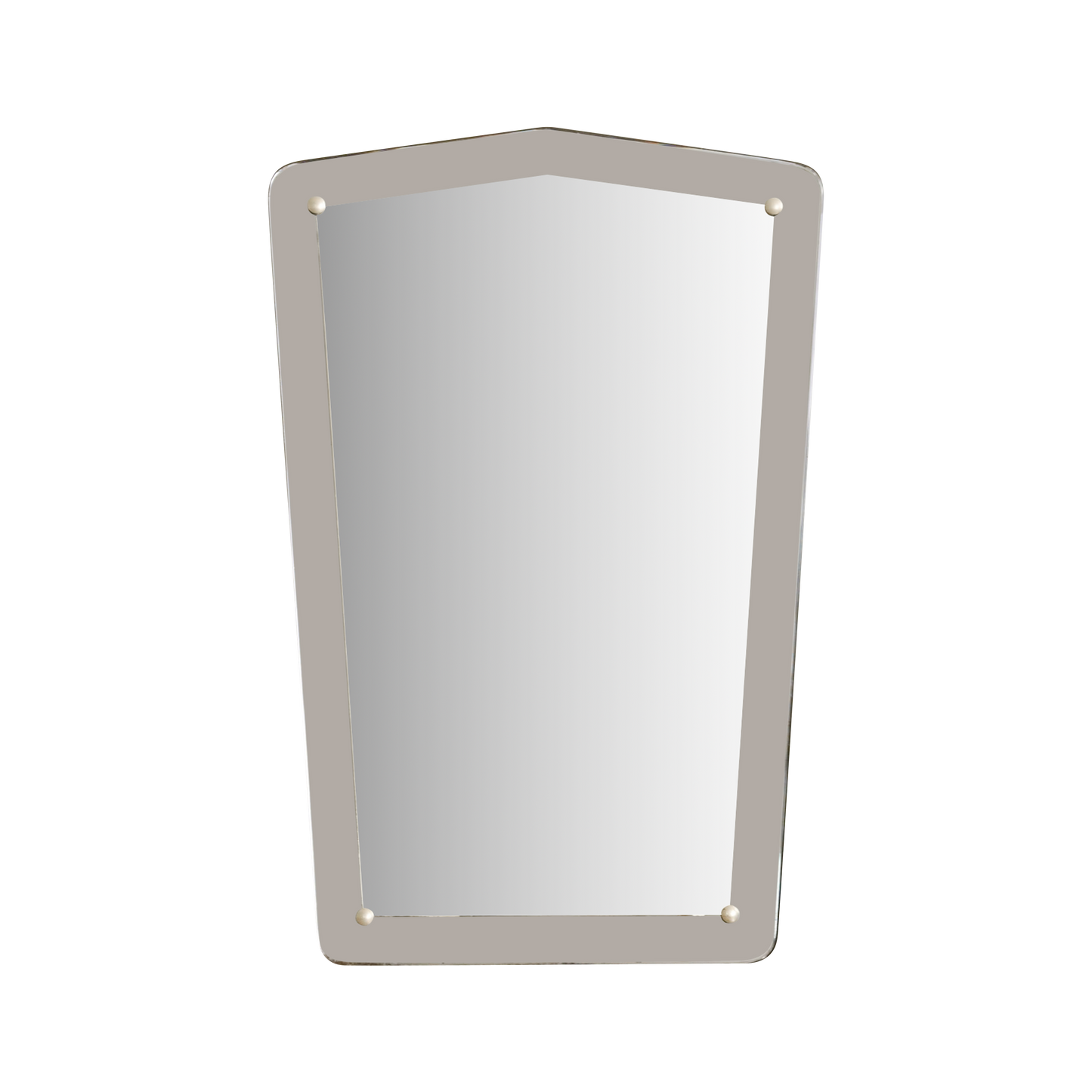 GREY FRAMED MIRROR