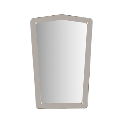 GREY FRAMED MIRROR