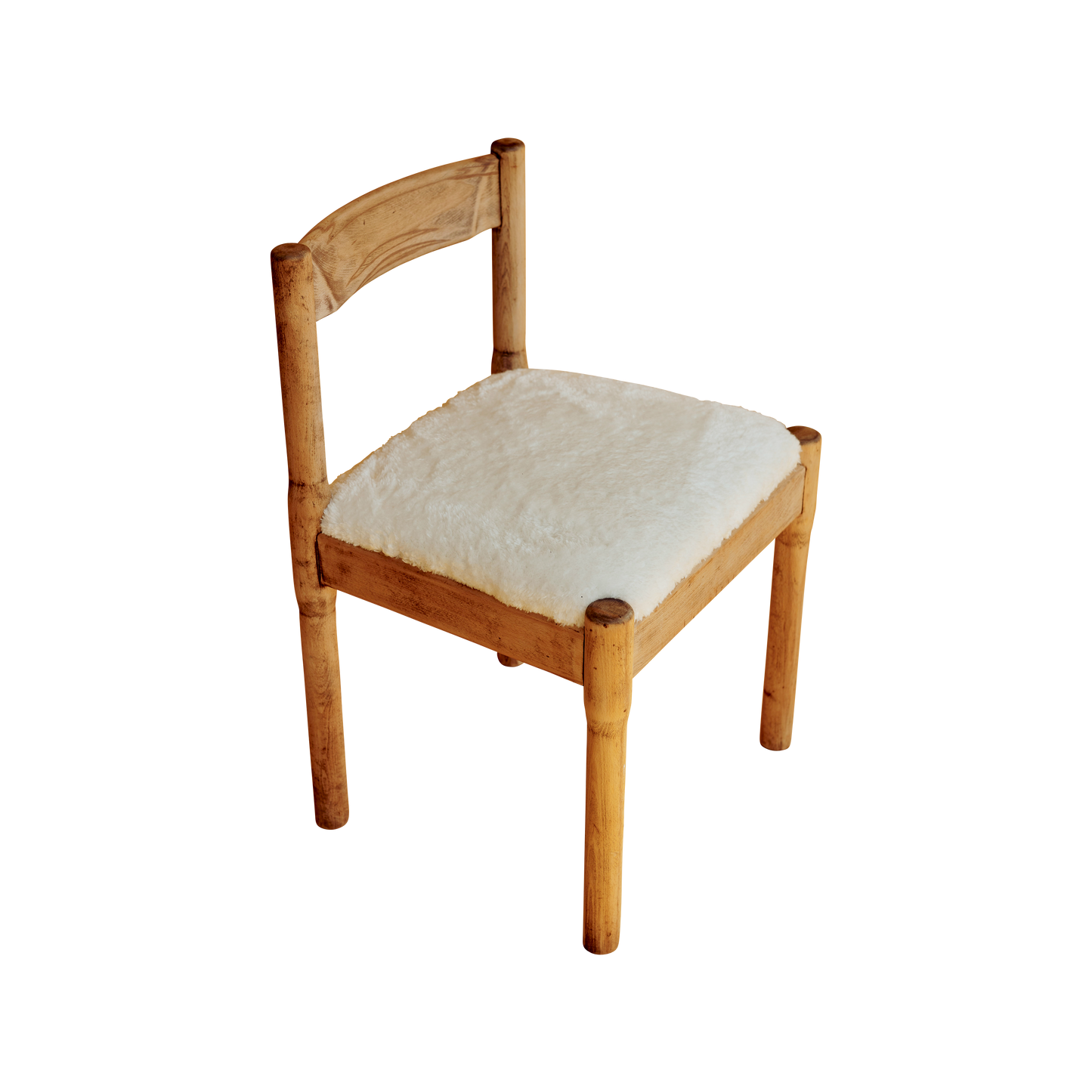 HAND CARVED WOOLLEN SHAKER CHAIRS