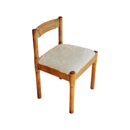 HAND CARVED WOOLLEN SHAKER CHAIRS