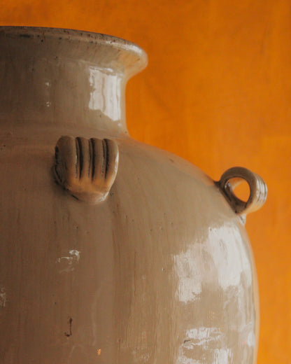 PAIR OF LARGE CERAMIC VASES