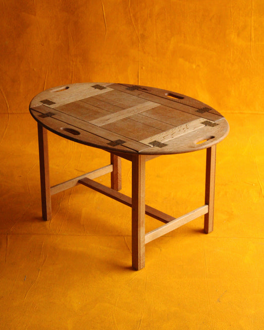DANISH TIMBER BUTLERS TRAY TABLE