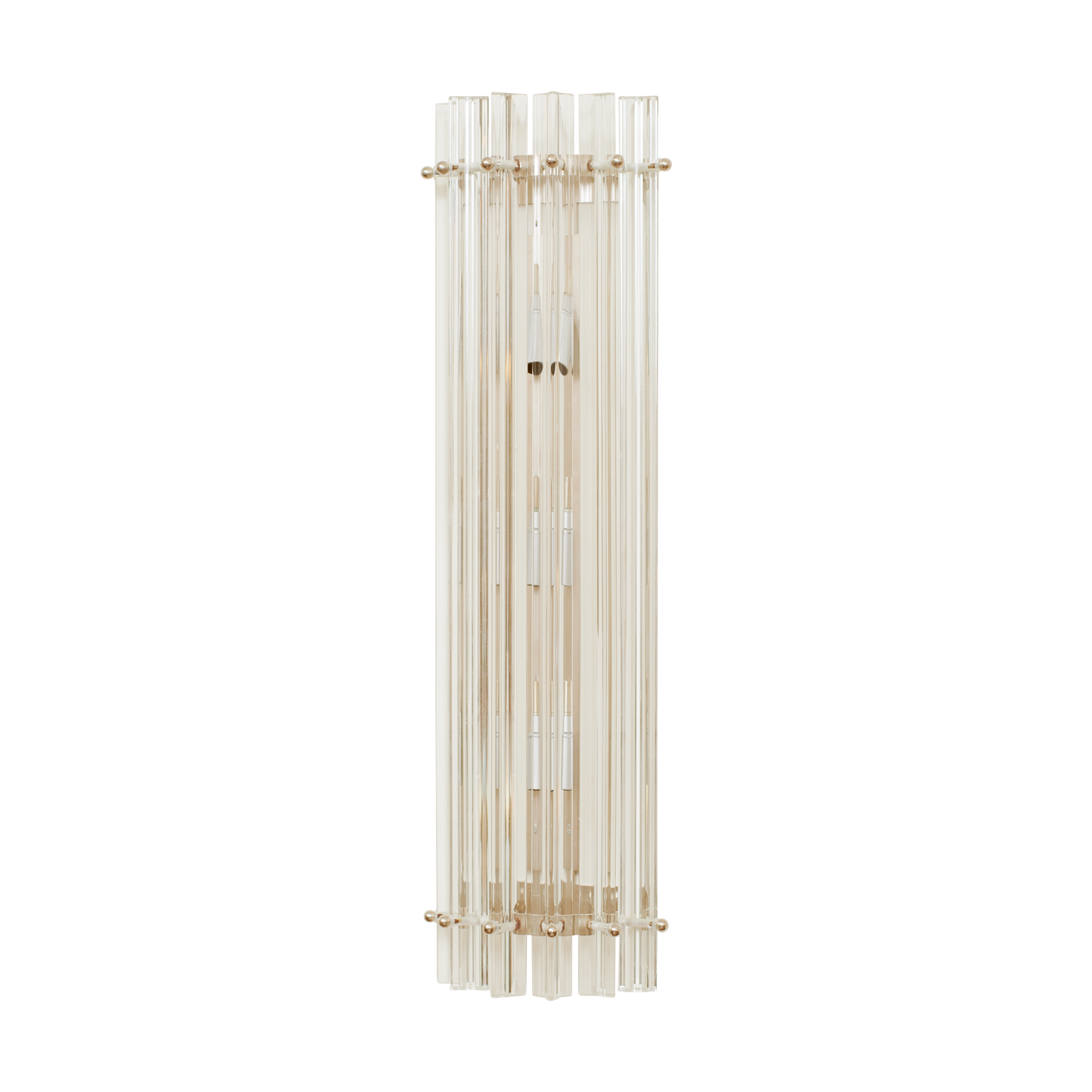 LARGE FLUTED MURANO GLASS SCONCES