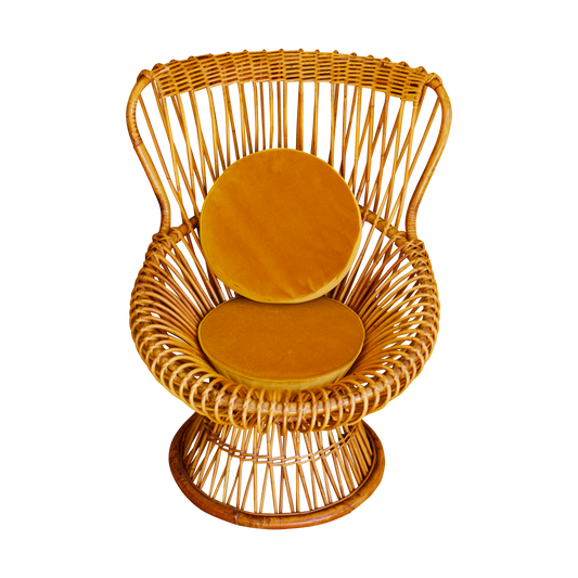 MARGHERITA CHAIR w. VELVET CUSHIONS