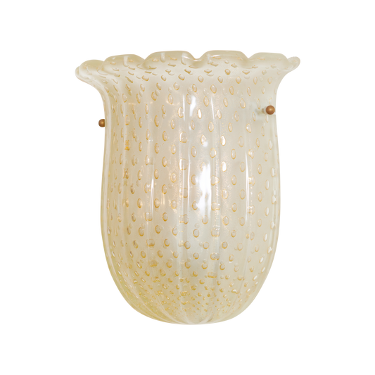 MURANO BULLICANTE GLASS WALL SCONCE