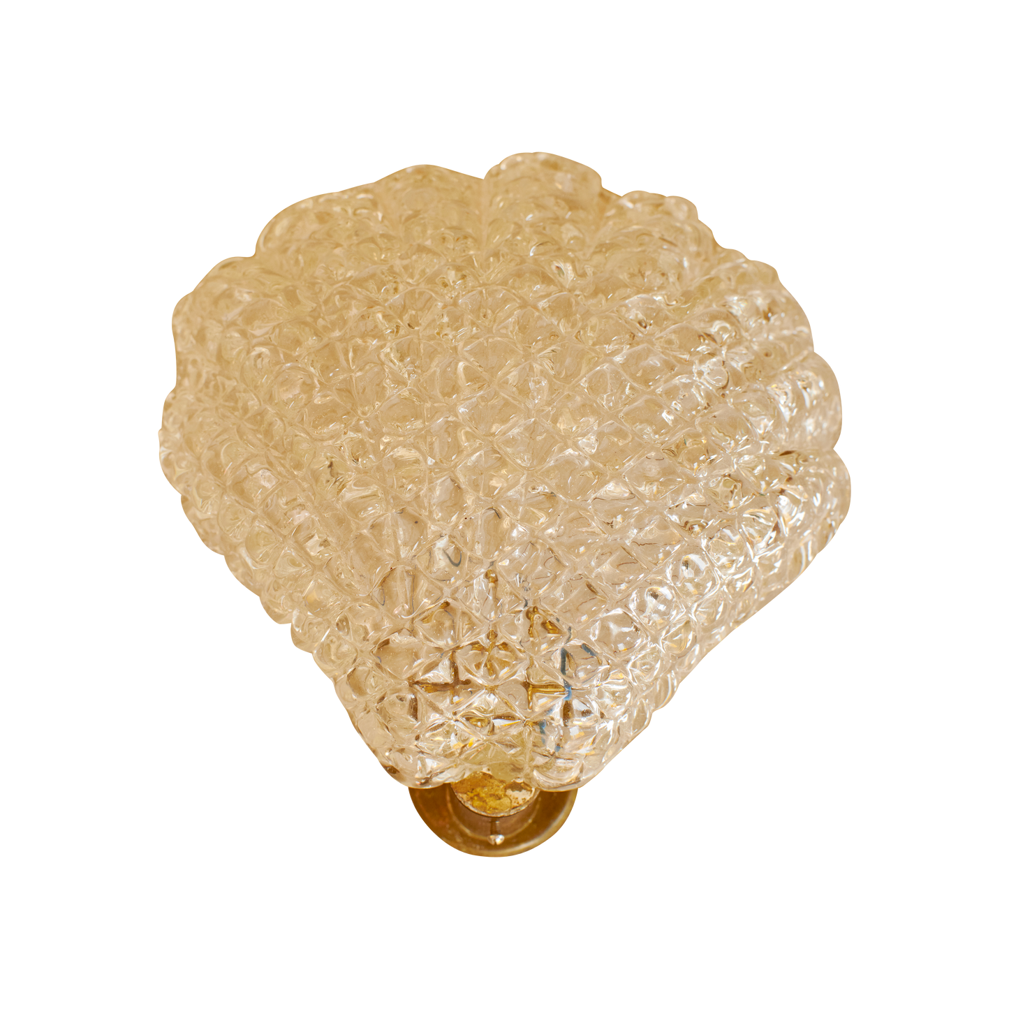 MURANO LEAF MOTIF SCONCE