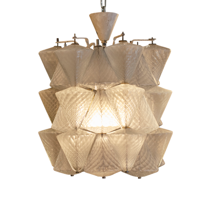POLIEDRI FORSTED CHANDELIER
