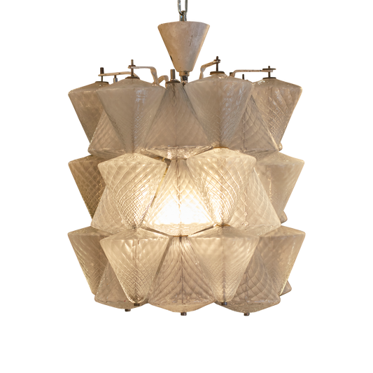 POLIEDRI FORSTED CHANDELIER
