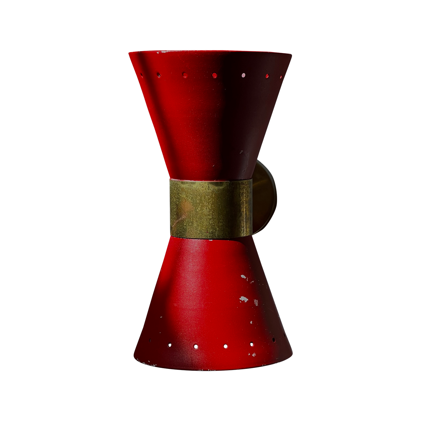 RED DIABOLO WALL LIGHT