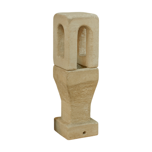 SCULPTURAL STONE LAMP