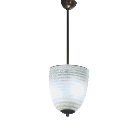 SEEDED MURANO GLASS HIVE PENDANT