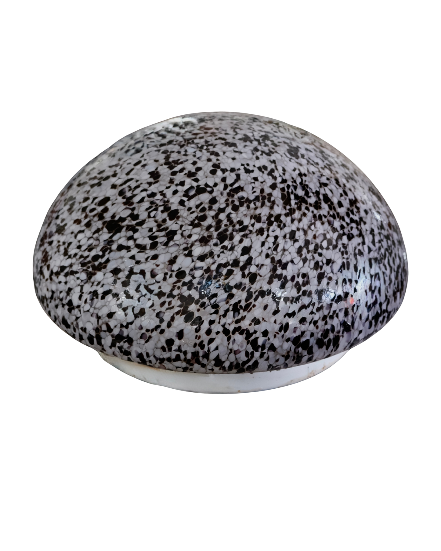 SPECKLED MURANO GLASS FLUSH MOUNT