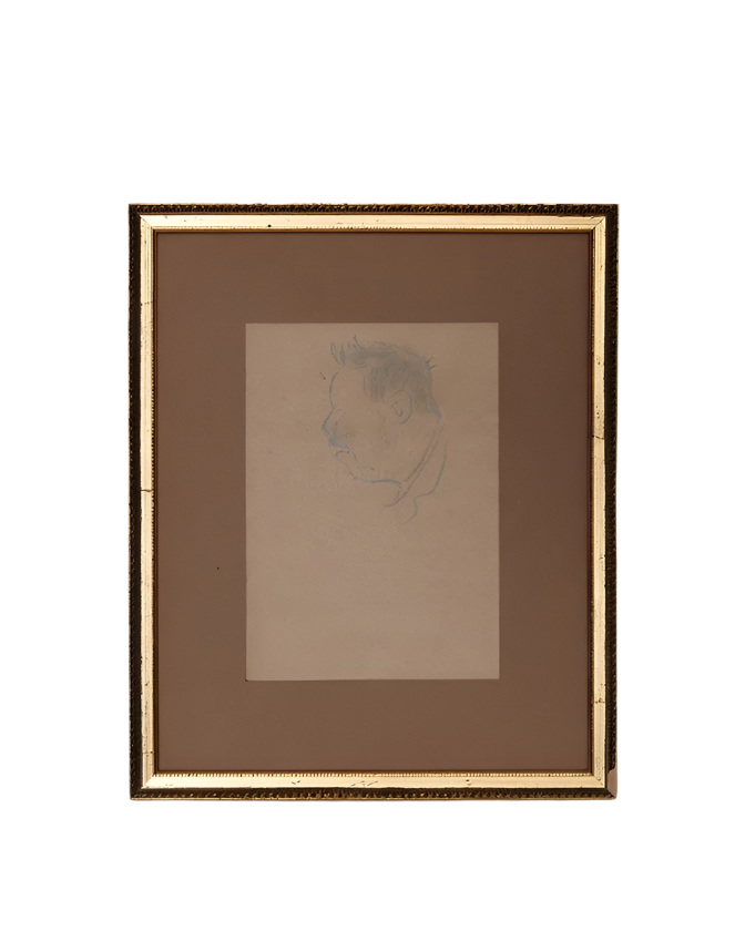 TRIO OF ORIGINAL FRAMED SKETCHES