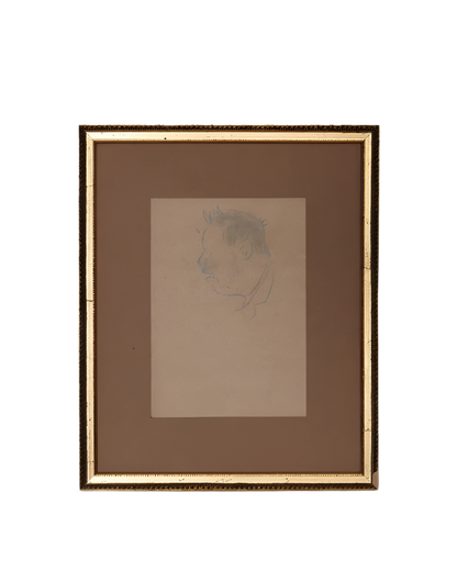 TRIO OF ORIGINAL FRAMED SKETCHES
