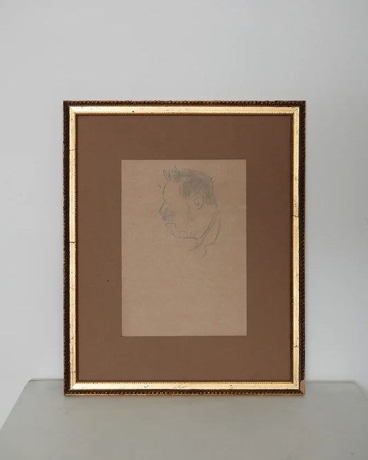 TRIO OF ORIGINAL FRAMED SKETCHES
