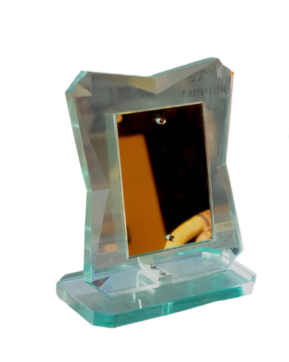 BEVELLED GLASS VANITY MIRROR