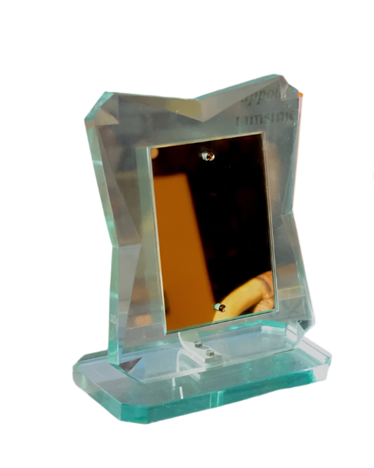 BEVELLED GLASS VANITY MIRROR