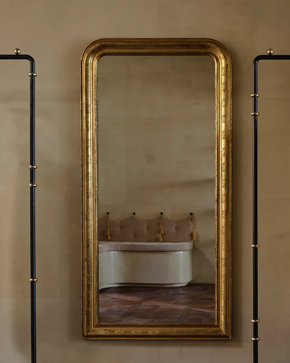 TALL LOUIS PHILIPPE SALON FINELY GILDED MIRROR