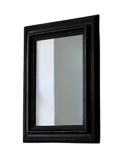 TALL MIRROR w. EBONIZED FRAME