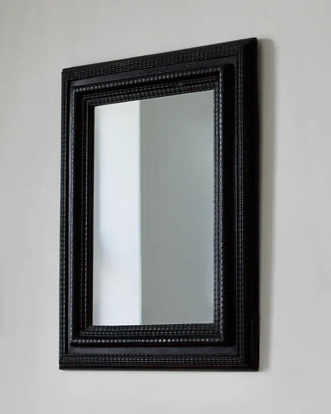 TALL MIRROR w. EBONIZED FRAME