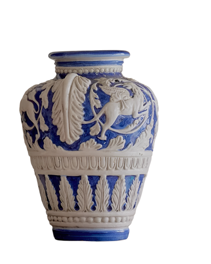 HAND PAINTED STUDIO VASE